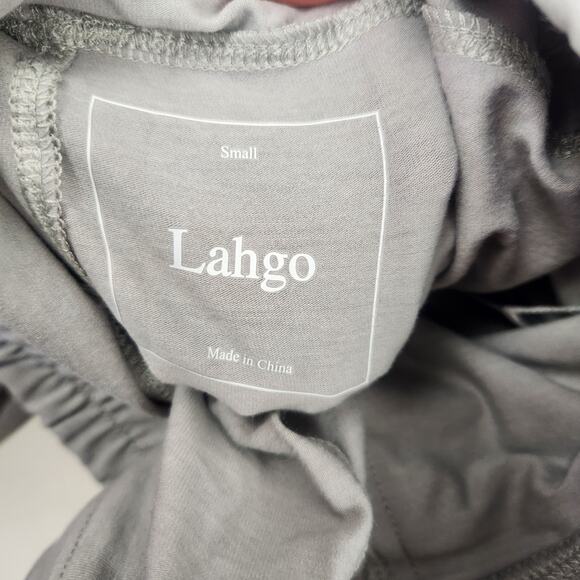 Lunya Lahgo Restore Short in Light Gray Size Small NWOT - Picture 3 of 5